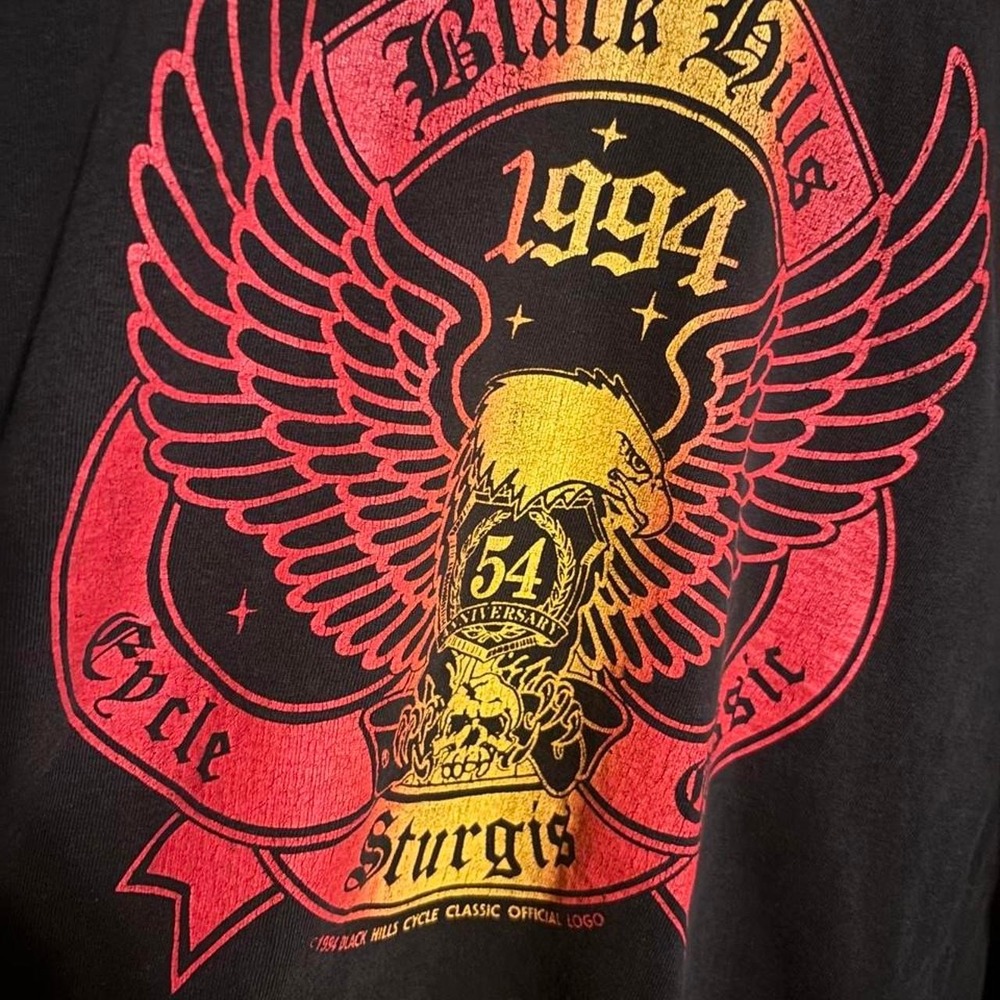 Black Hills 1994 Sturgis cotton t-shirt, size L - Picture 2 of 6